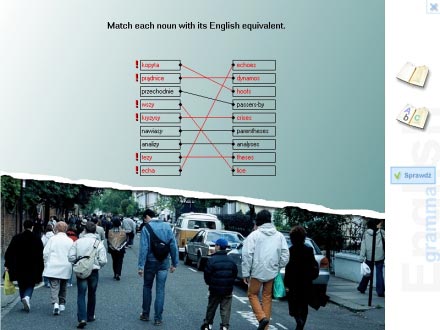 Łączenie w pary - nowy rodzaj ćwiczenia:
